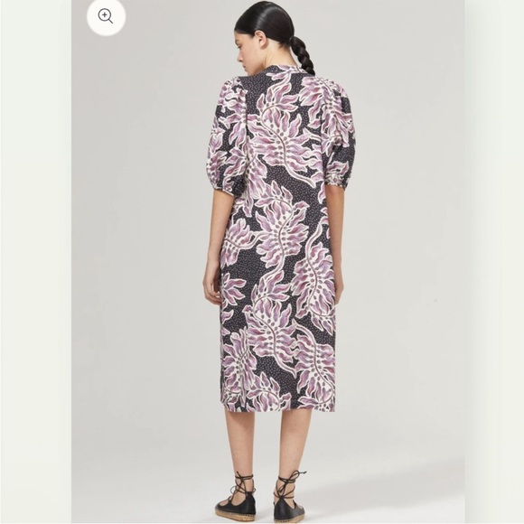 LANHTROPY Organic Linen Bubble Dress Sz XL - Picture 4 of 9